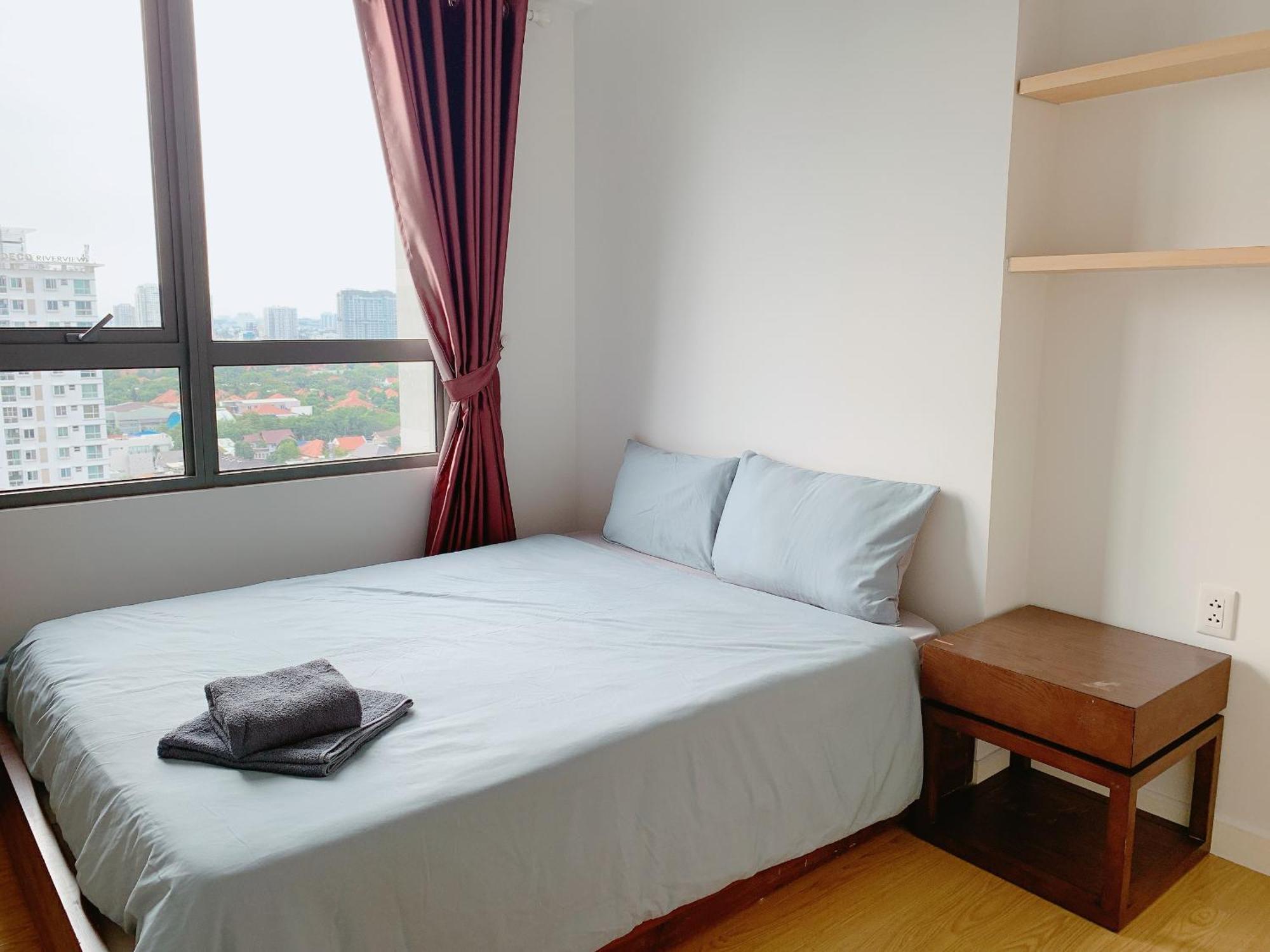 Masteri Thao Dien Comfy Apartment #Nice Balcony #Opening View Ho-Chi-Minh-Stadt Exterior foto