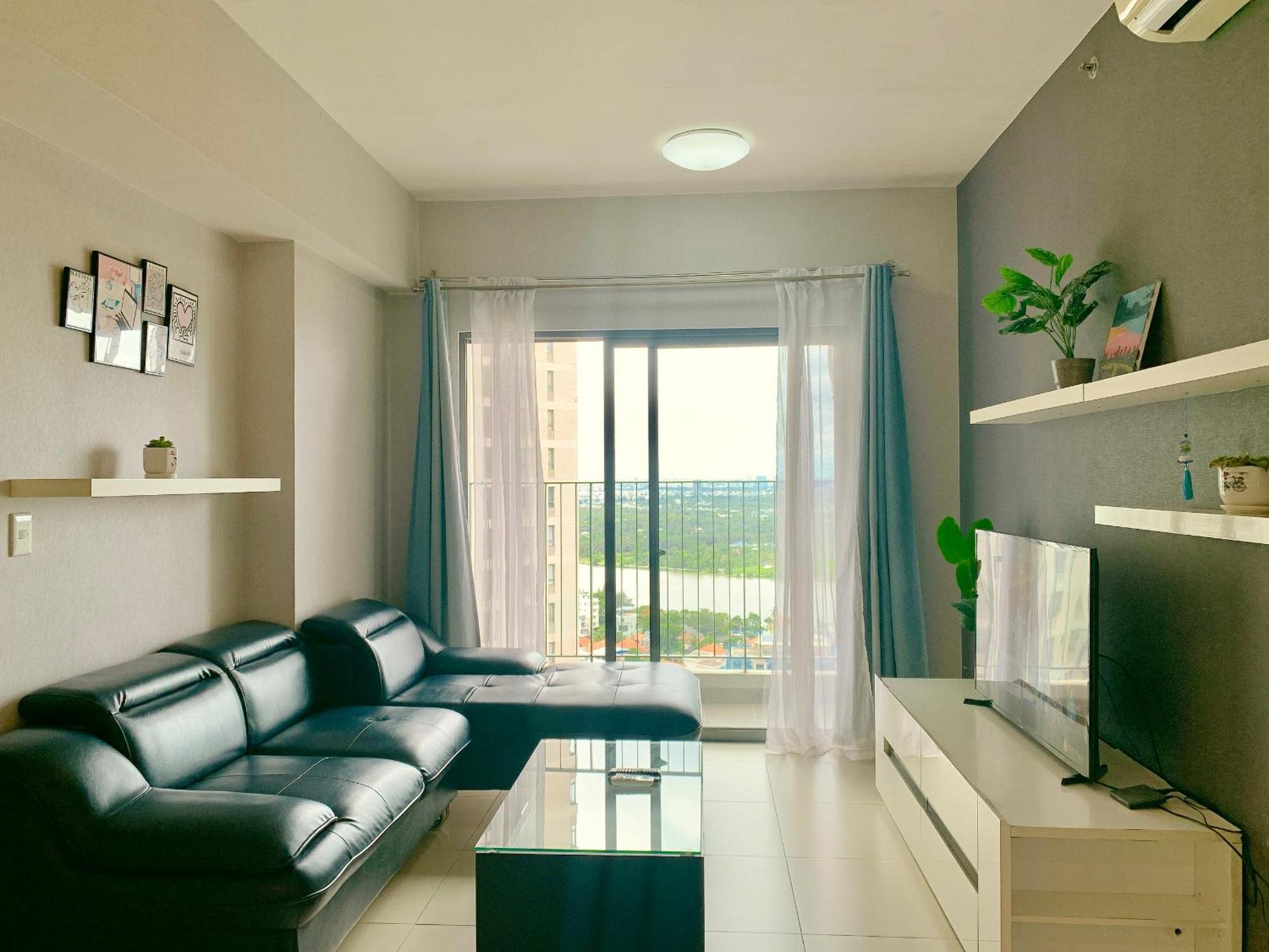 Masteri Thao Dien Comfy Apartment #Nice Balcony #Opening View Ho-Chi-Minh-Stadt Exterior foto